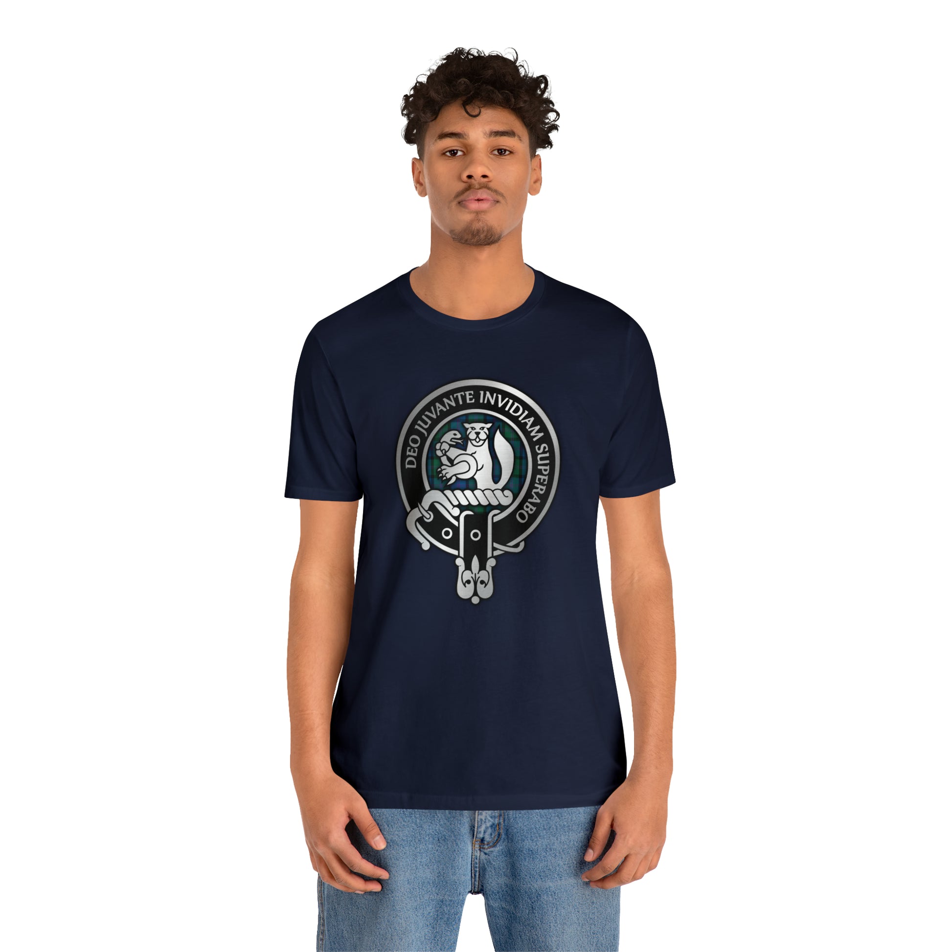 Clan MacThomas Crest & Tartan | Unisex T-Shirt