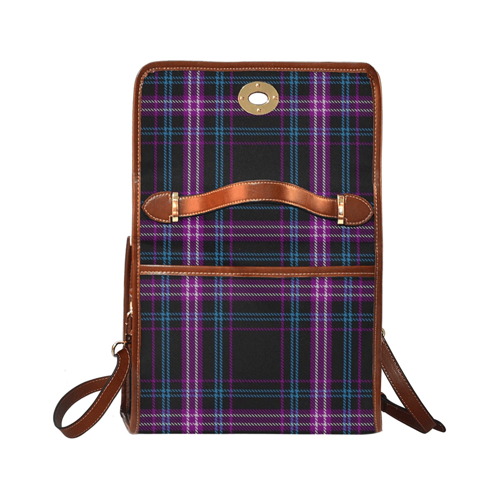 Clan Ironside Tartan Canvas Handbag