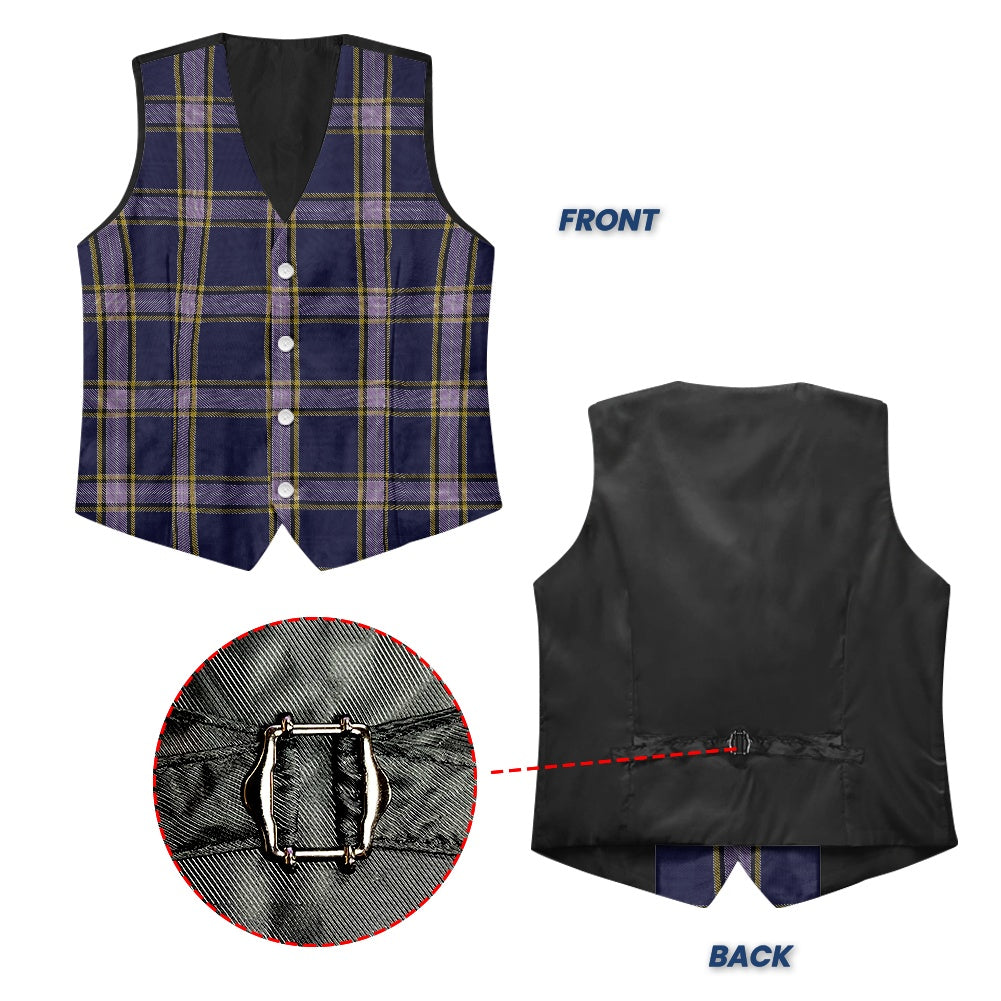 Canada - Nunavut Tartan Suit vest jacket