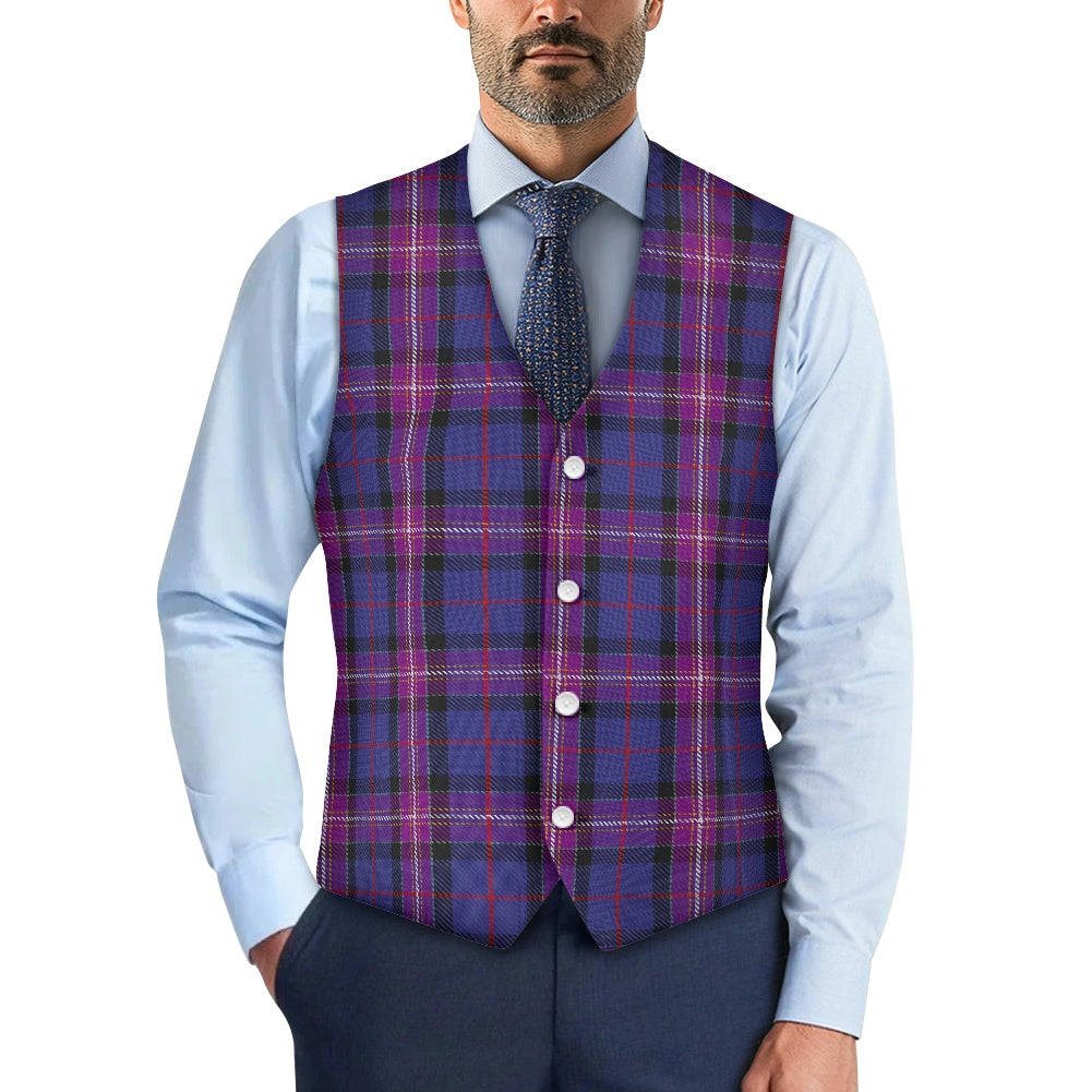Freemasons Universal Tartan Suit vest jacket