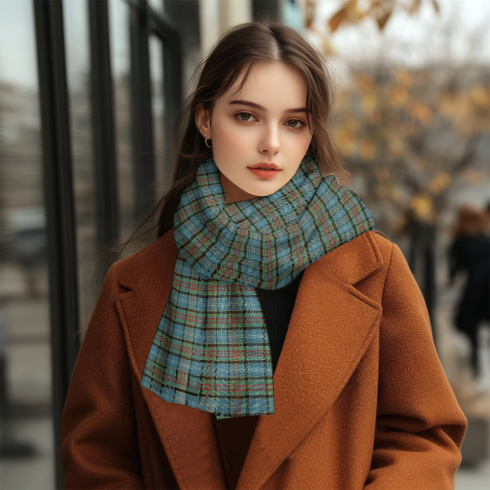 Paisley District Tartan Fluffy scarf