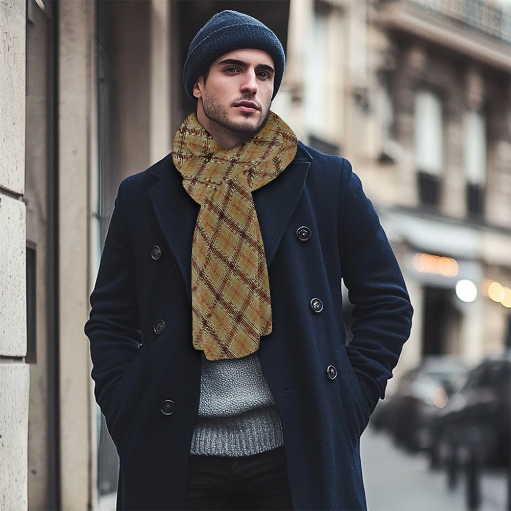 Irish - O'Keeffe Tartan Fluffy scarf
