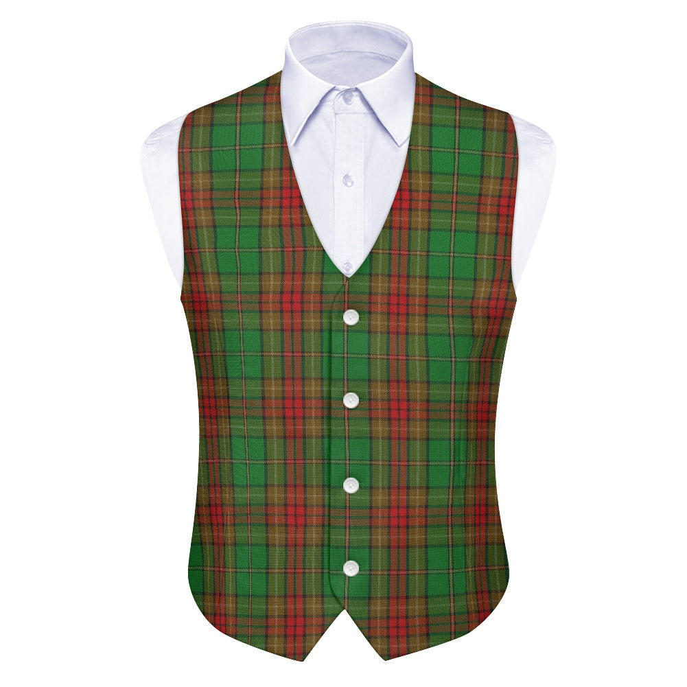 Irish County Cavan Tartan Waistcoat