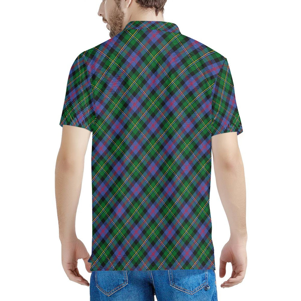 Clan Malcolm Tartan Polo Shirt