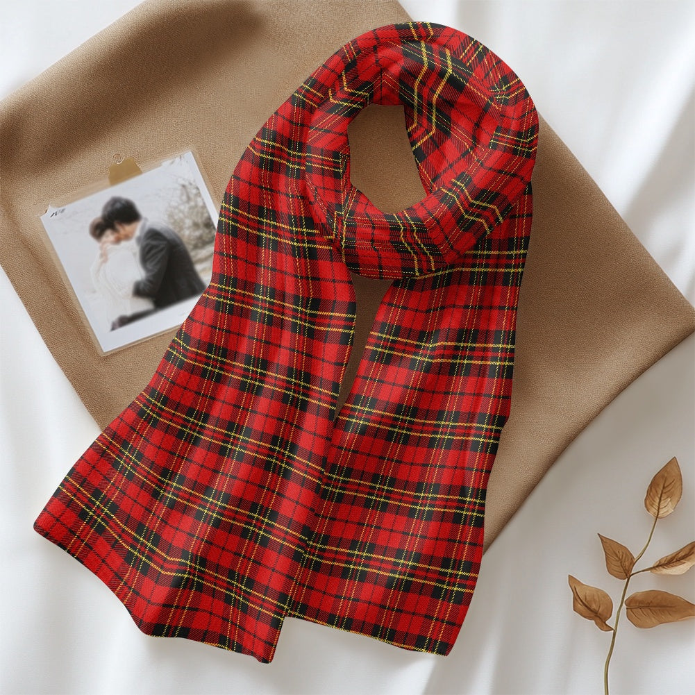 Clan Brodie Tartan Fluffy scarf