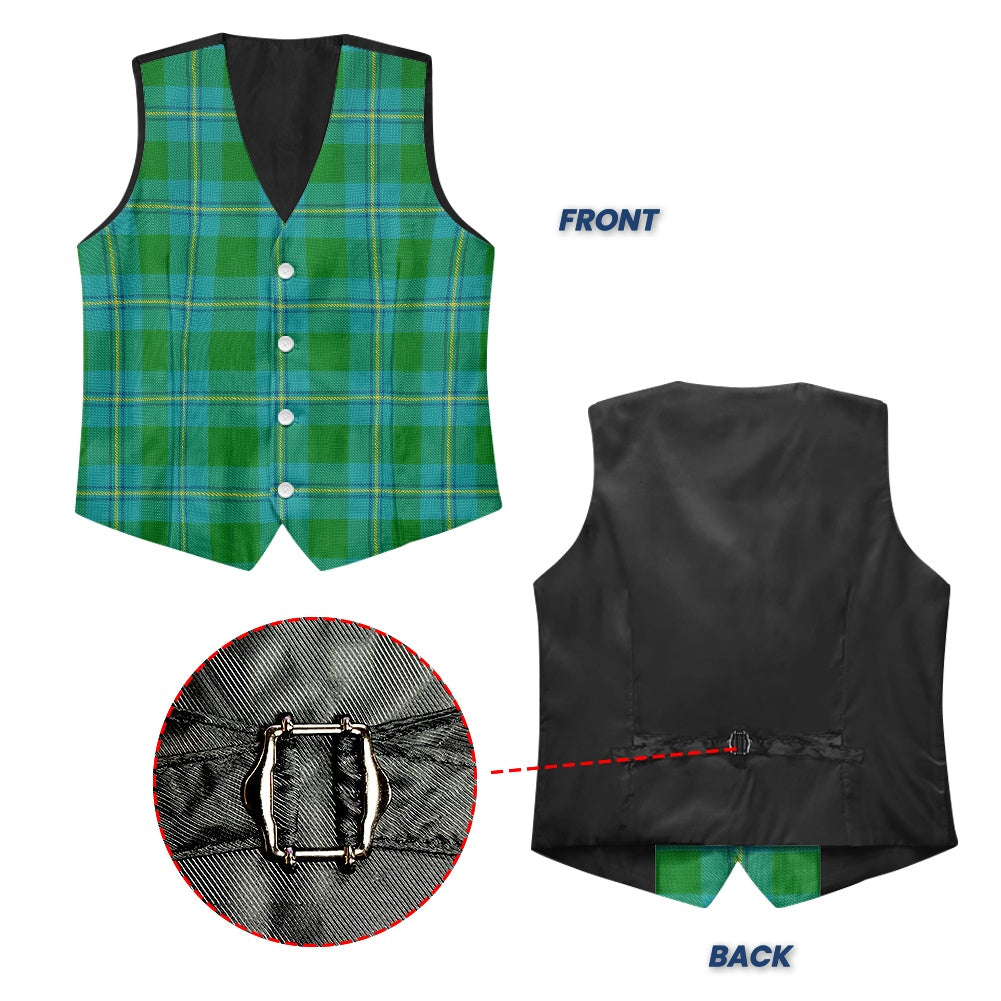 Clan Irving Tartan Waistcoat