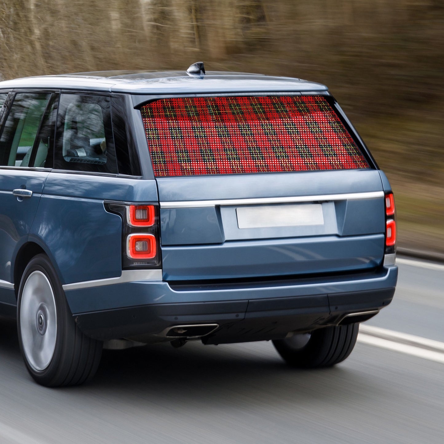 Clan Brodie Tartan Rear Window Decal