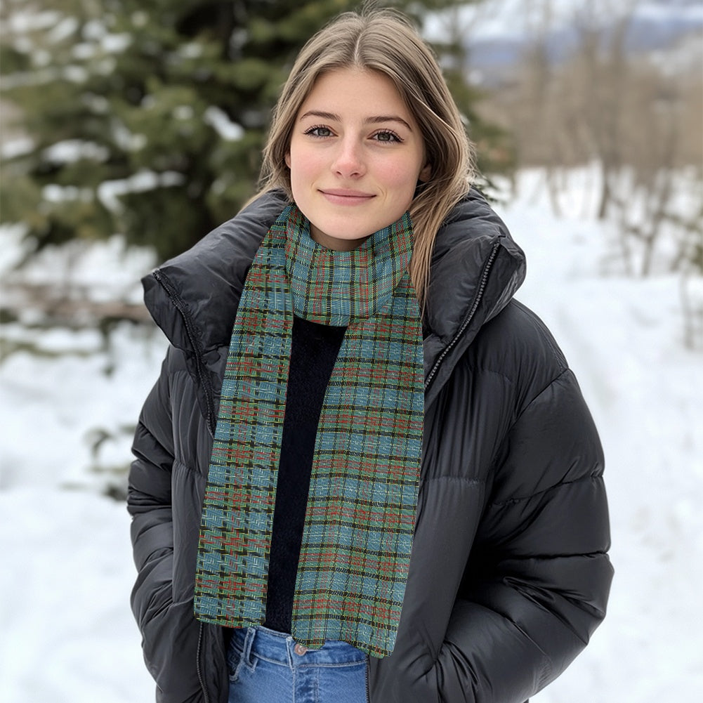 Paisley District Tartan Fluffy scarf