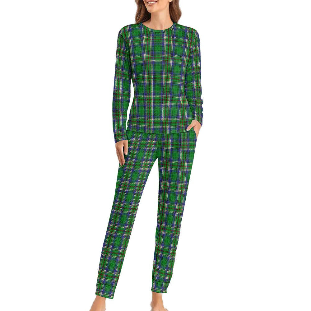 Clan Cockburn Tartan Women's Pajama Set
