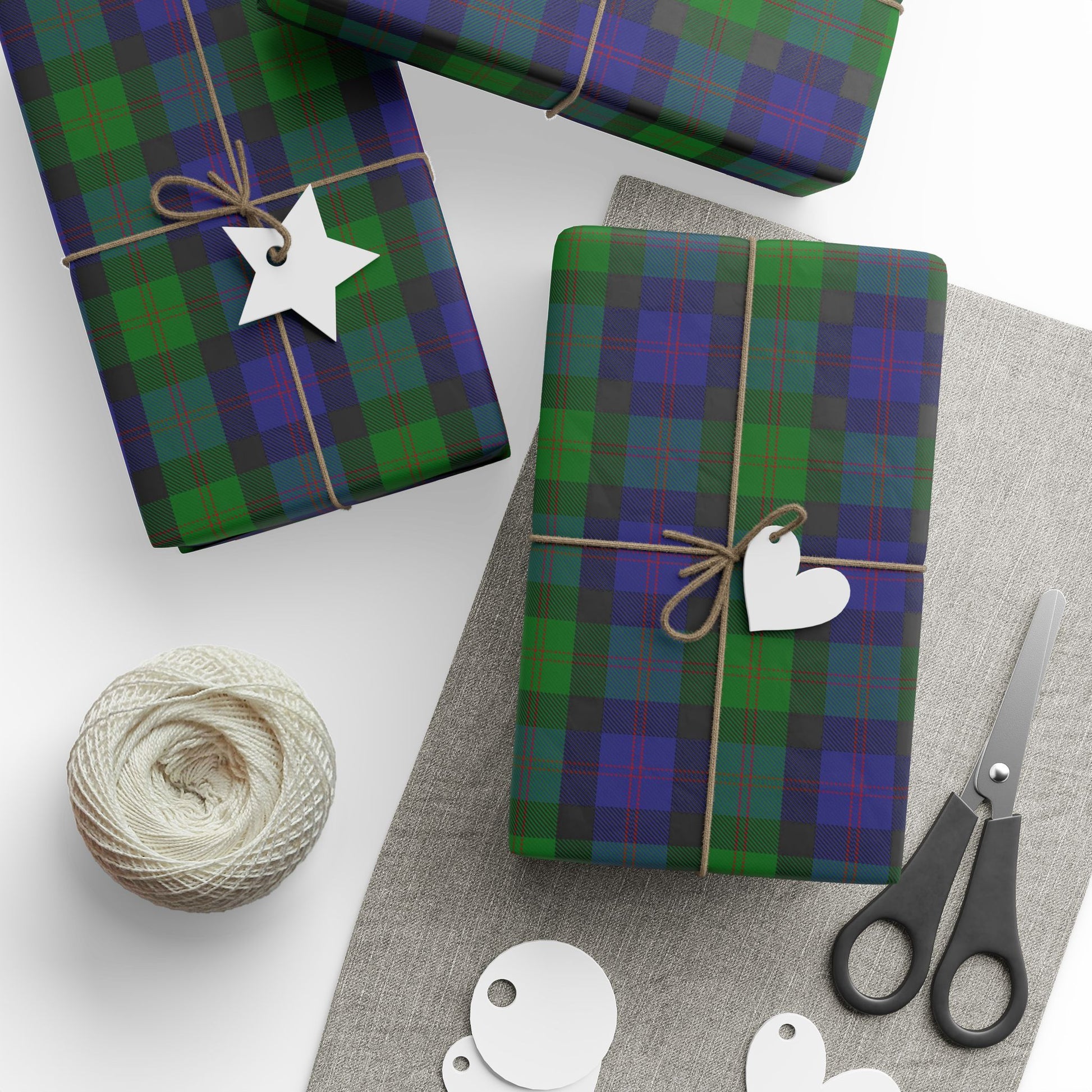 Clan Blair Tartan Wrapping Papers