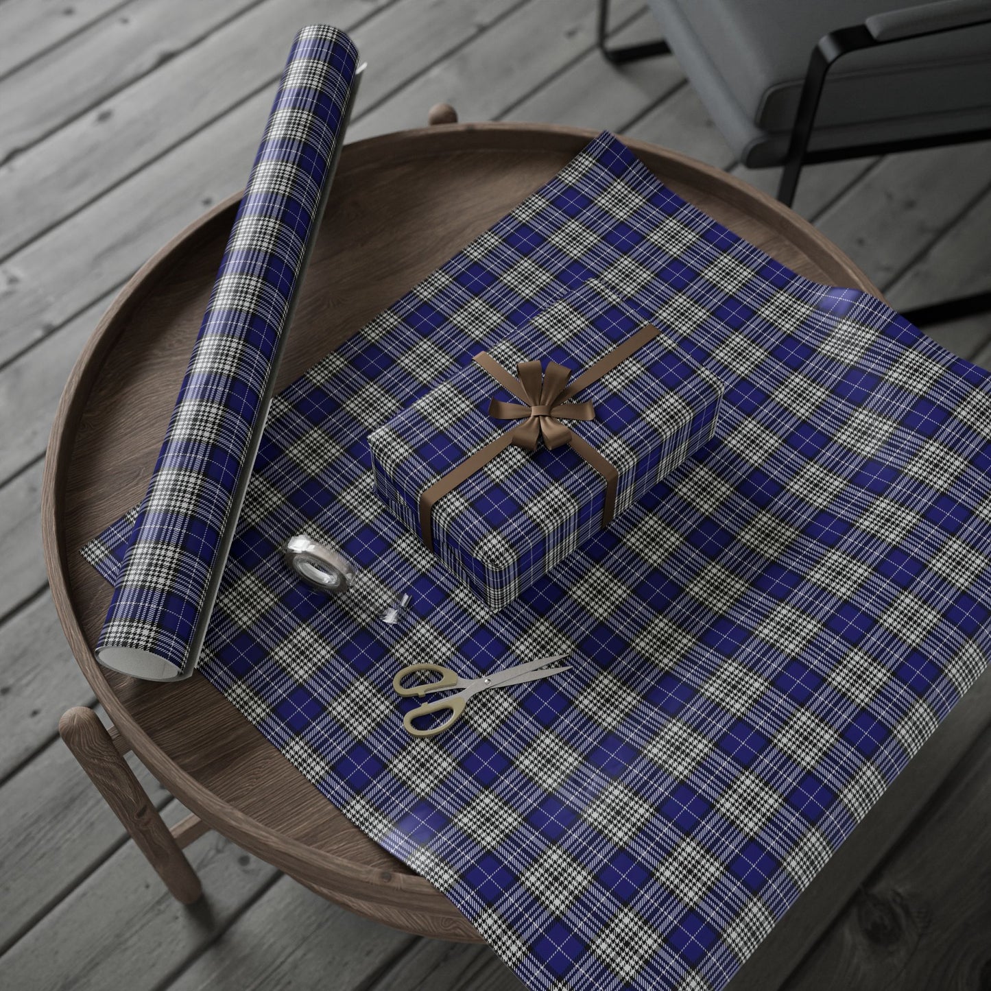Clan Napier Tartan Wrapping Papers