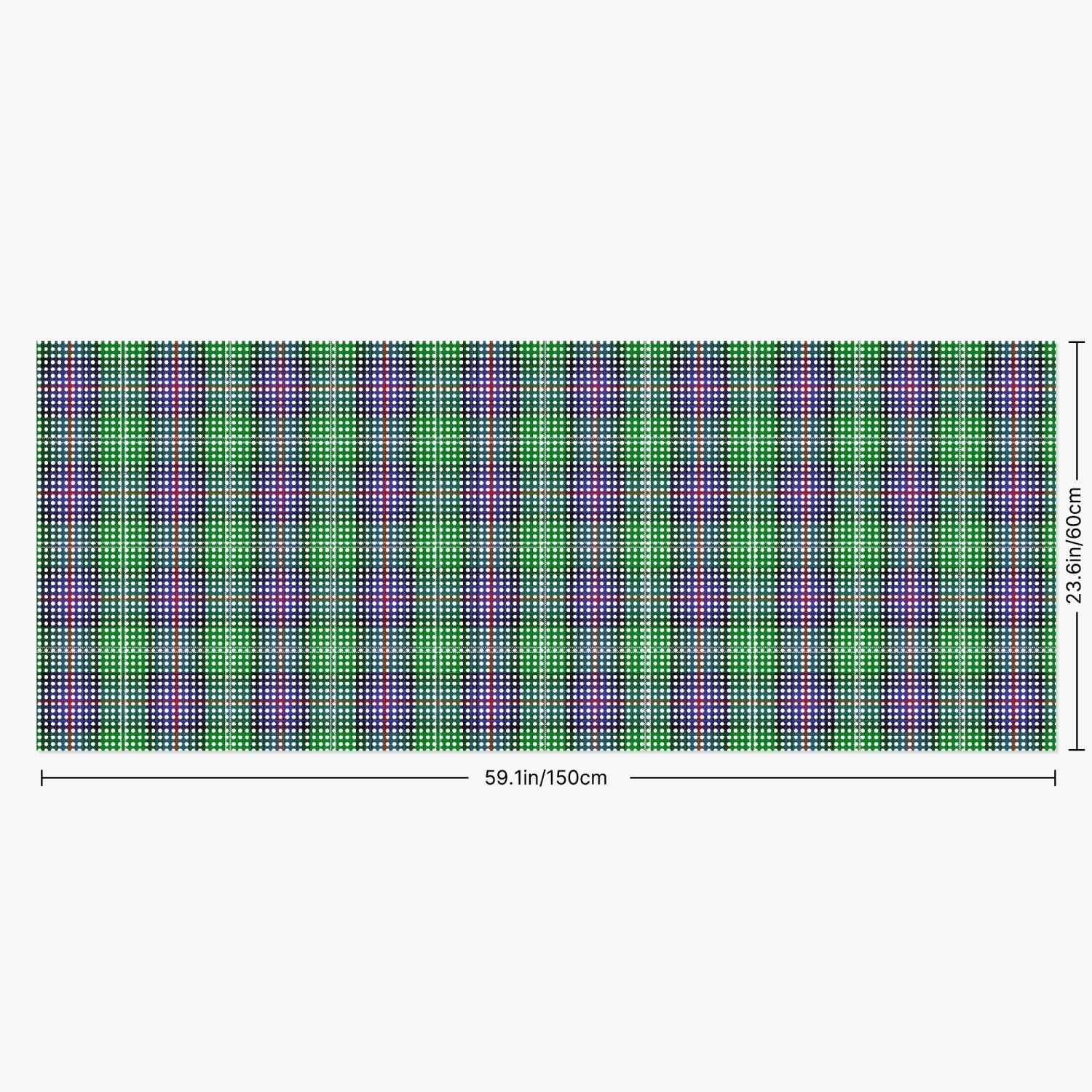 Clan Sutherland Tartan Rear Window Decal