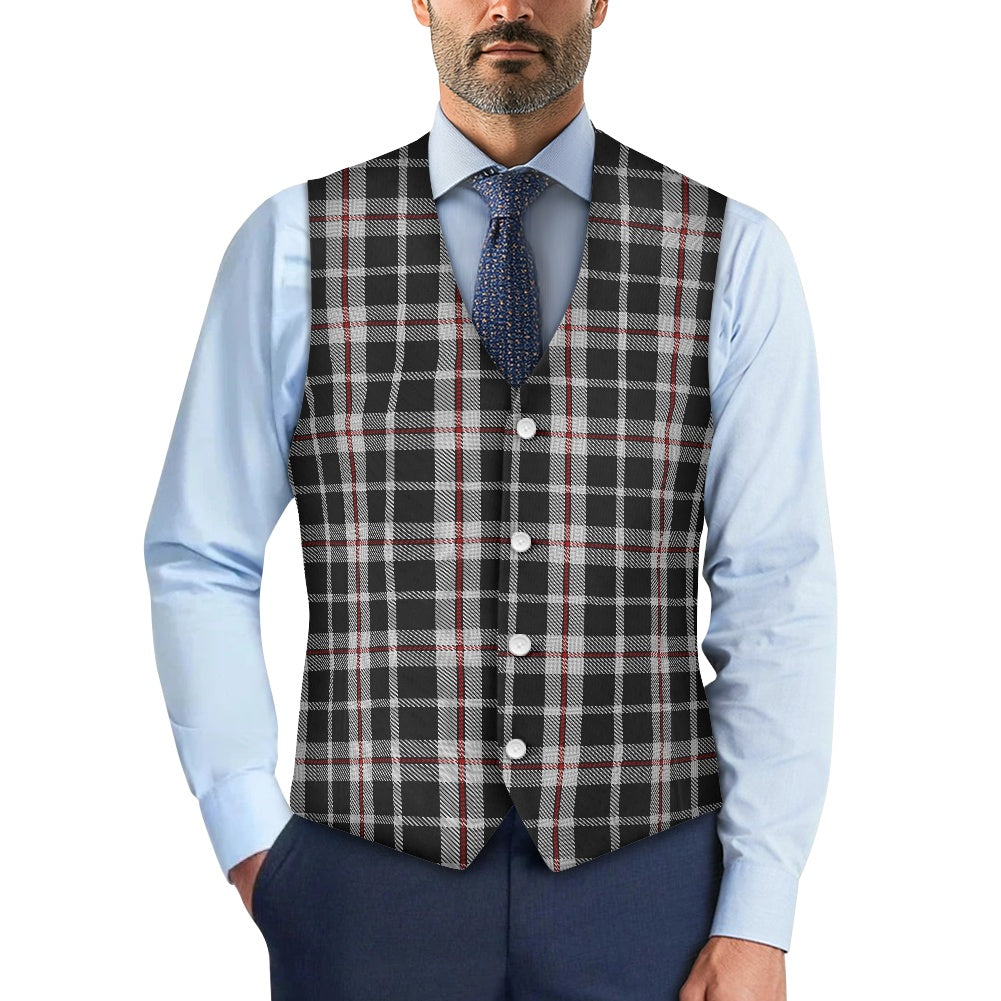 Cornish St Piran Tartan Suit vest jacket