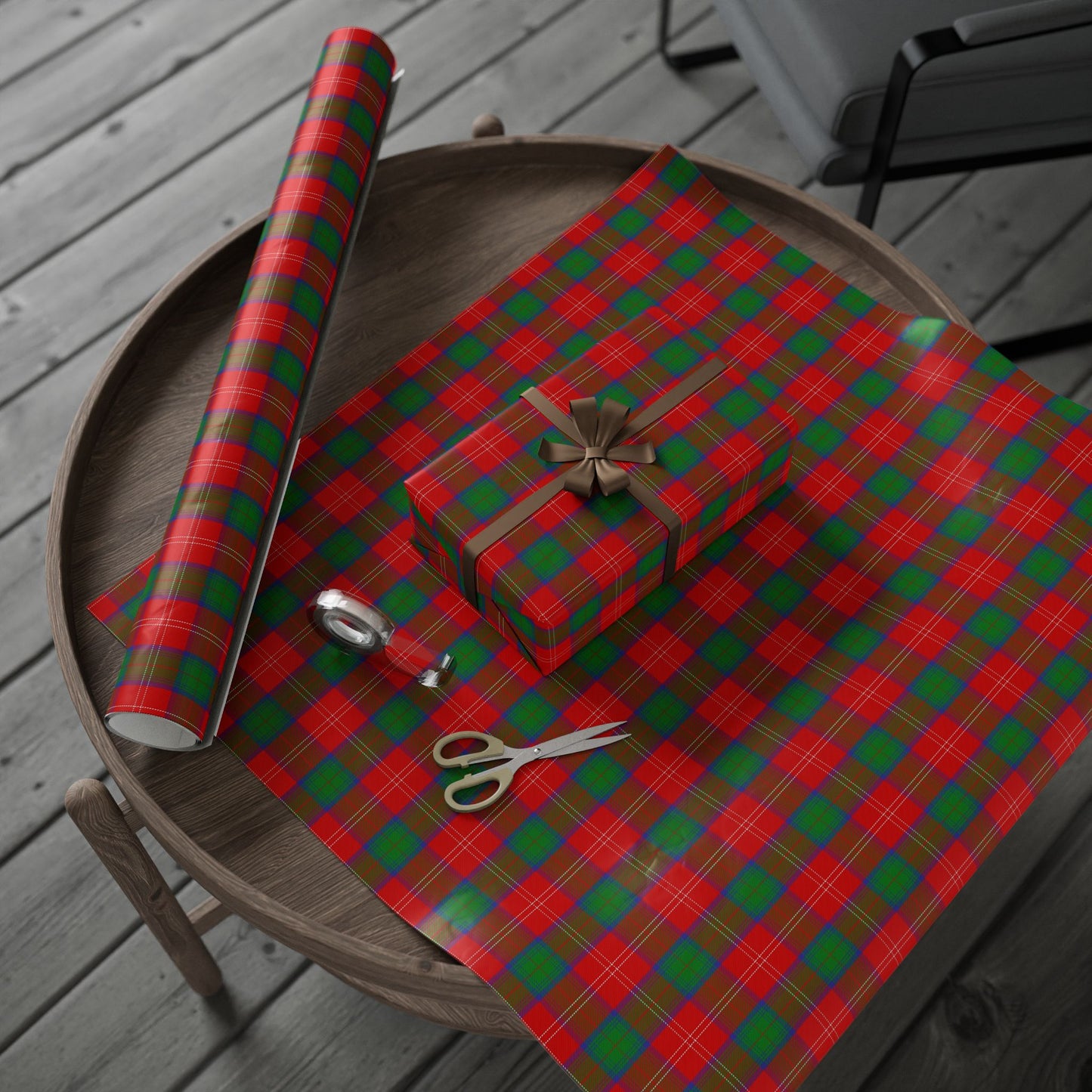 Clan Chisholm Tartan Wrapping Papers