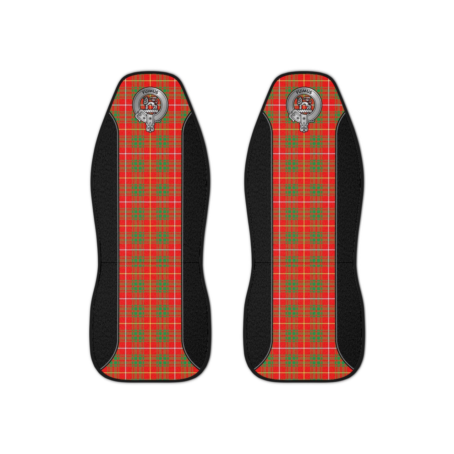 Clan Bruce Crest & Tartan Car Seat Covers
