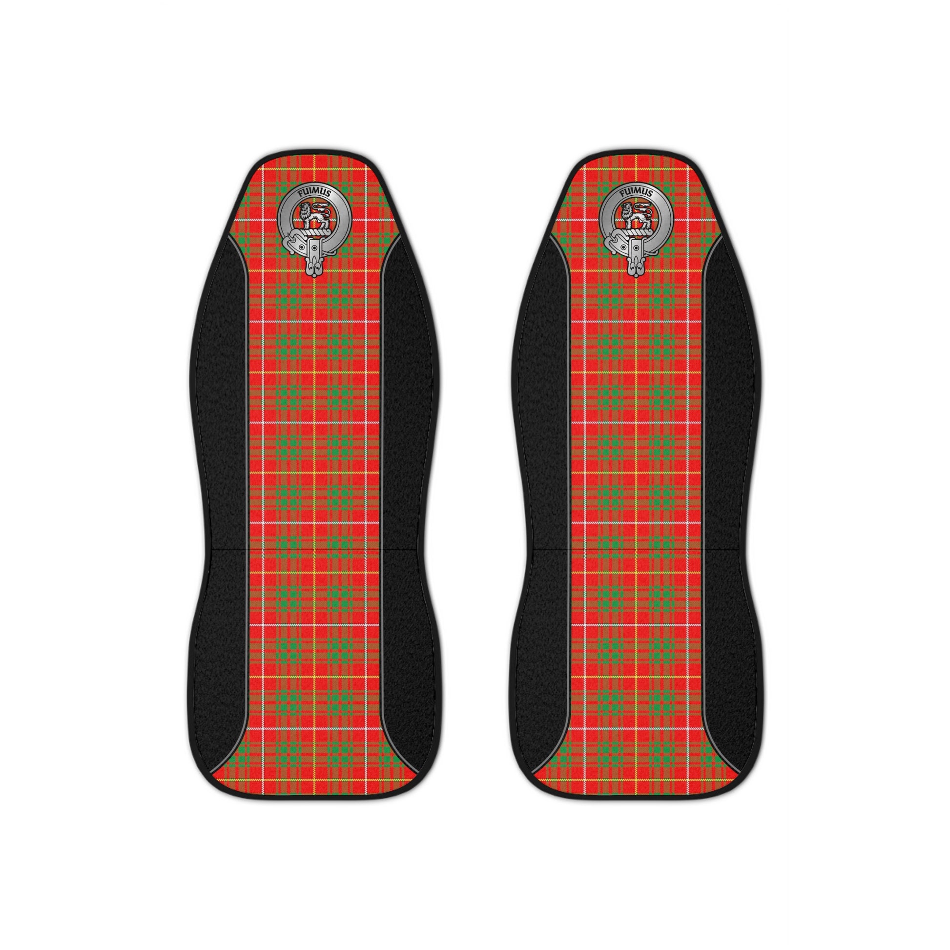 Clan Bruce Crest & Tartan Car Seat Covers