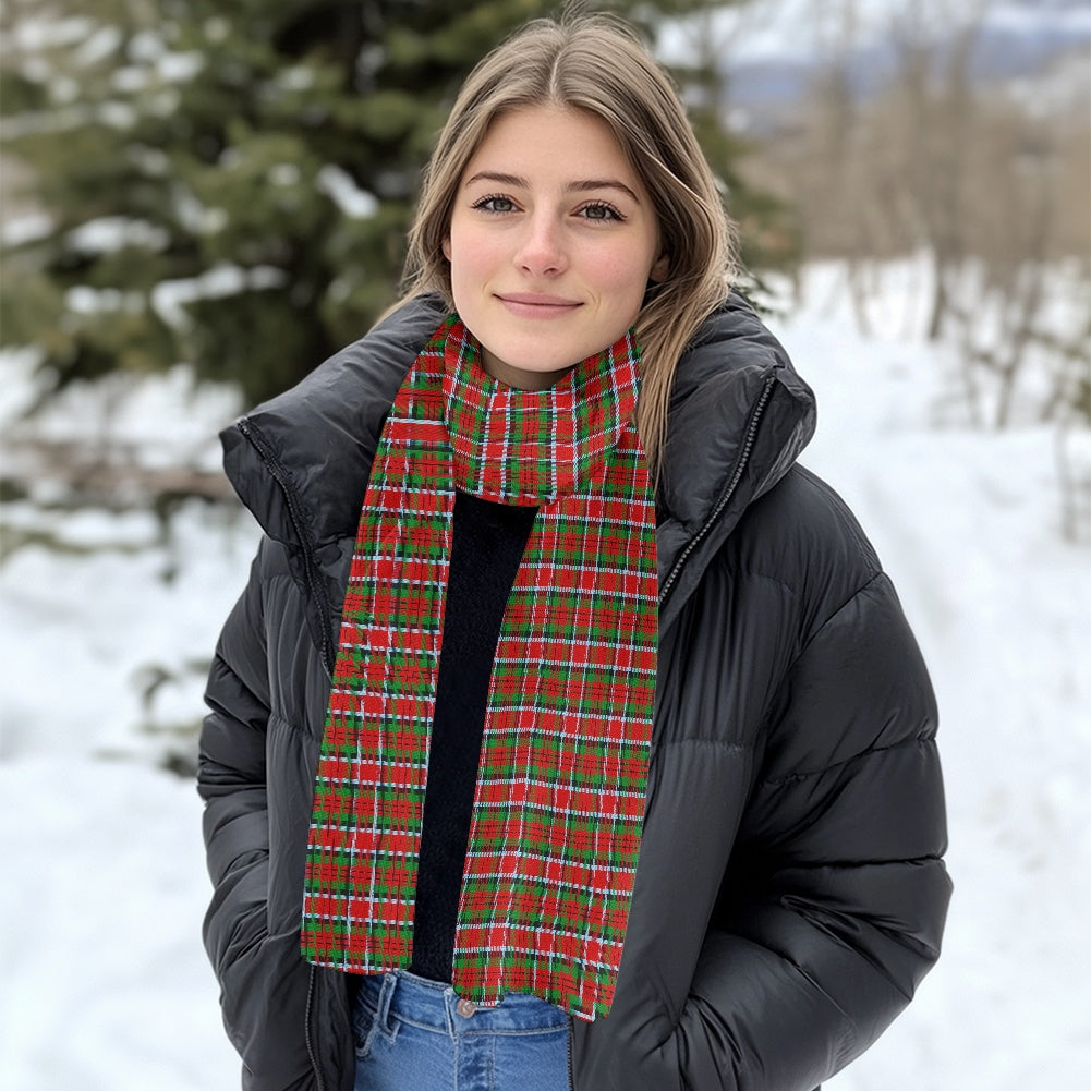 Clan Spens Tartan Fluffy scarf