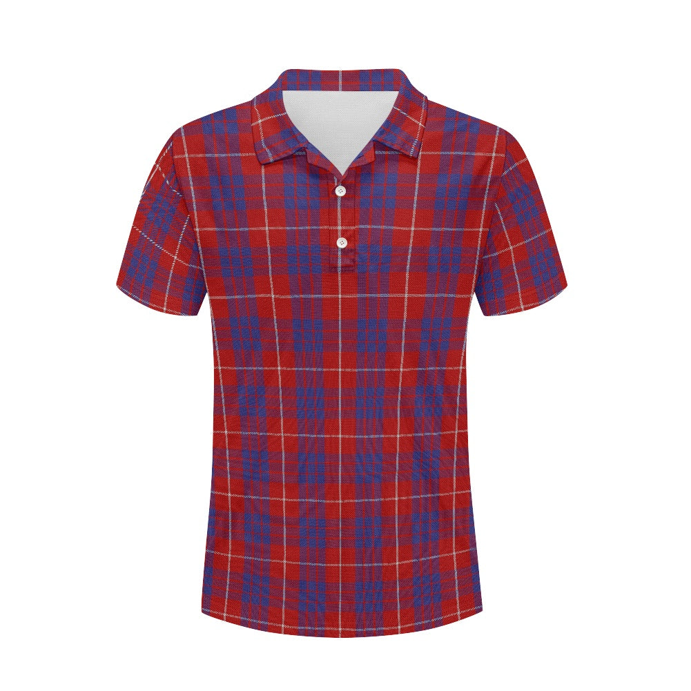 Clan Hamilton Tartan Polo Shirt