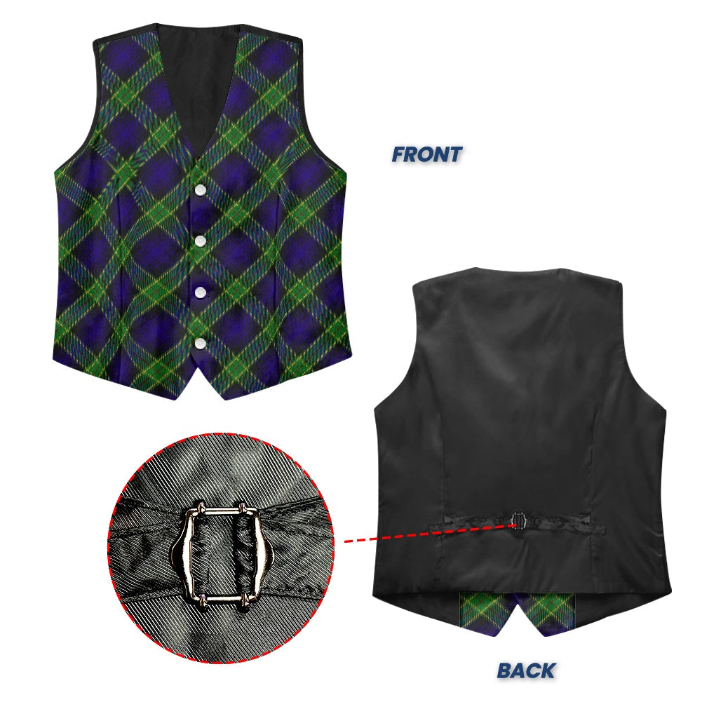 Clan Barnes Tartan Suit vest jacket