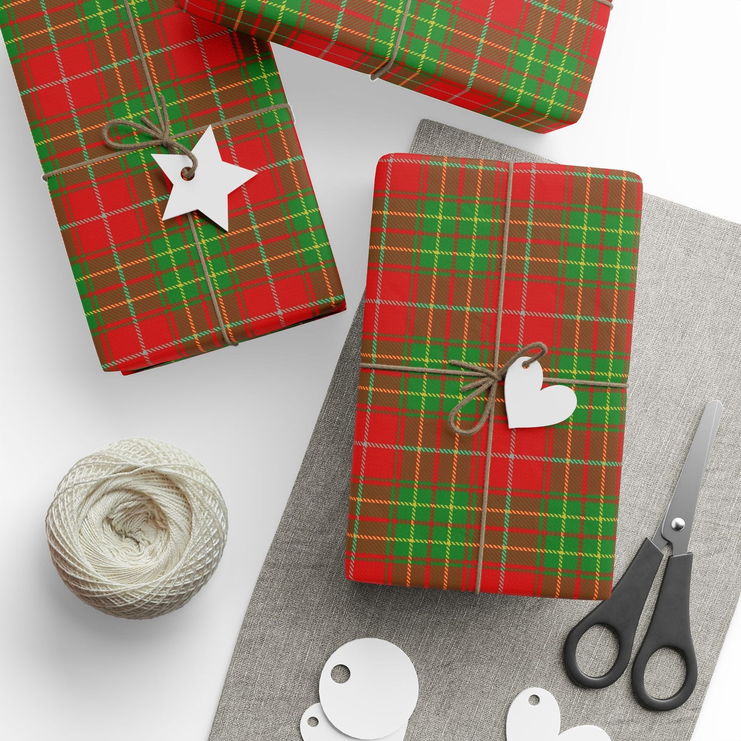 Clan Burnett Tartan Wrapping Papers