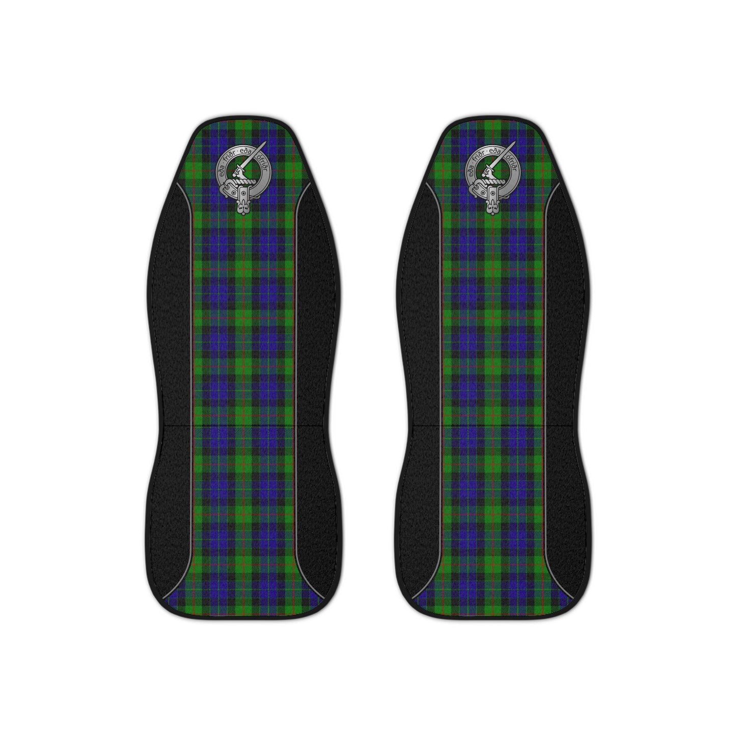 Clan Gunn Crest & Tartan Car Seat Covers