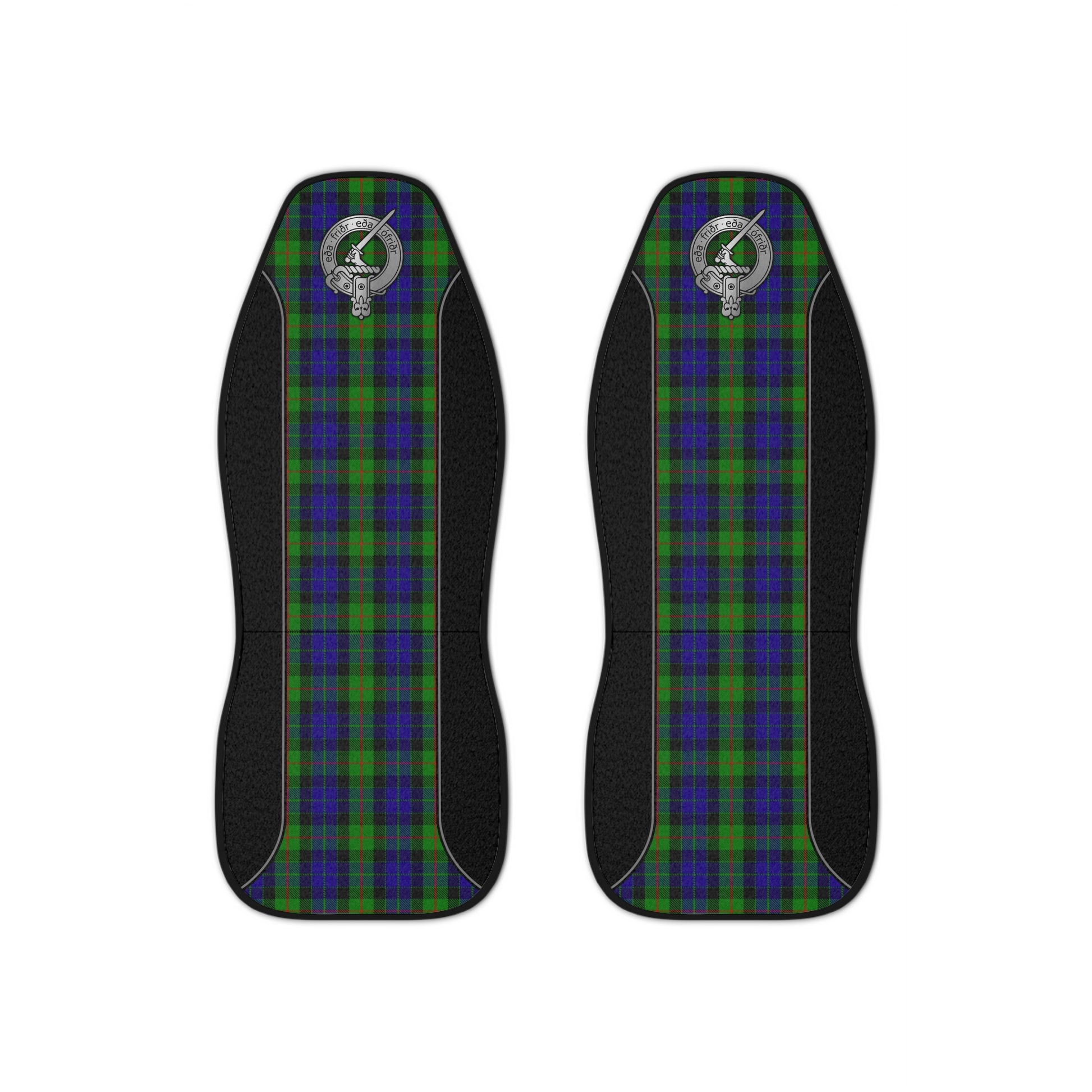 Clan Gunn Crest & Tartan Car Seat Covers