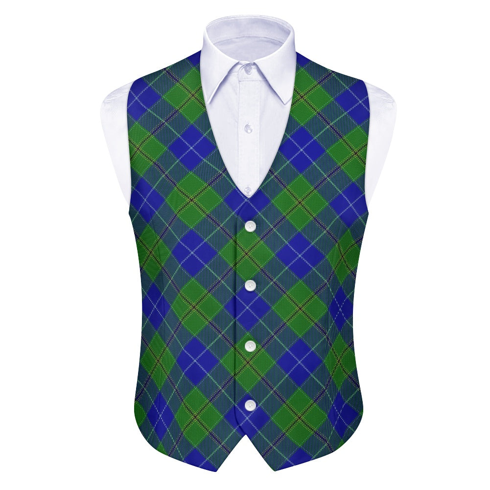 Clan MacClurg Tartan Waistcoat