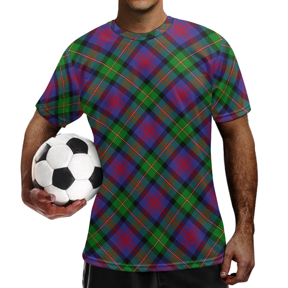 Clan Logan Tartan Football Shirt