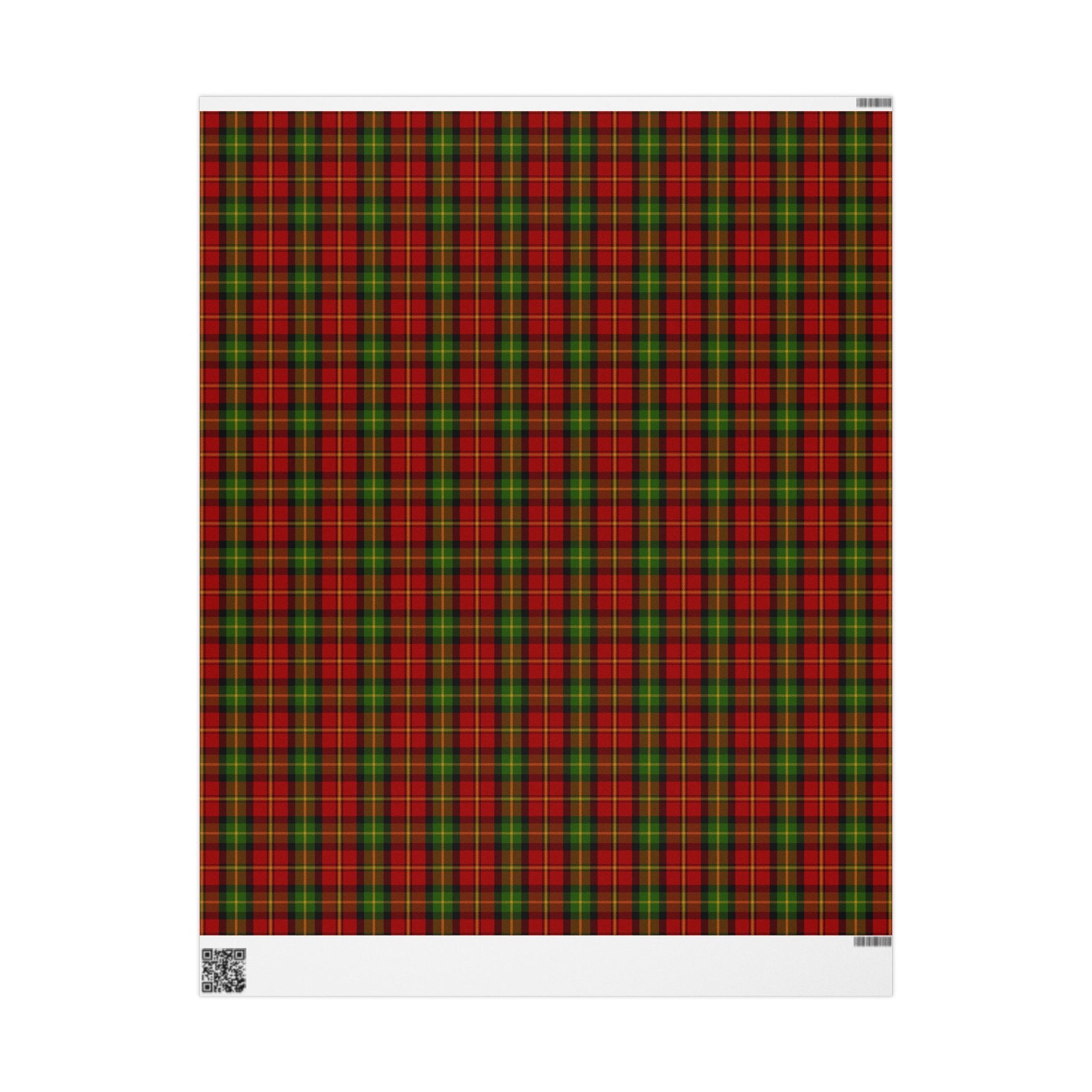 Clan Blackstock Tartan Wrapping Papers
