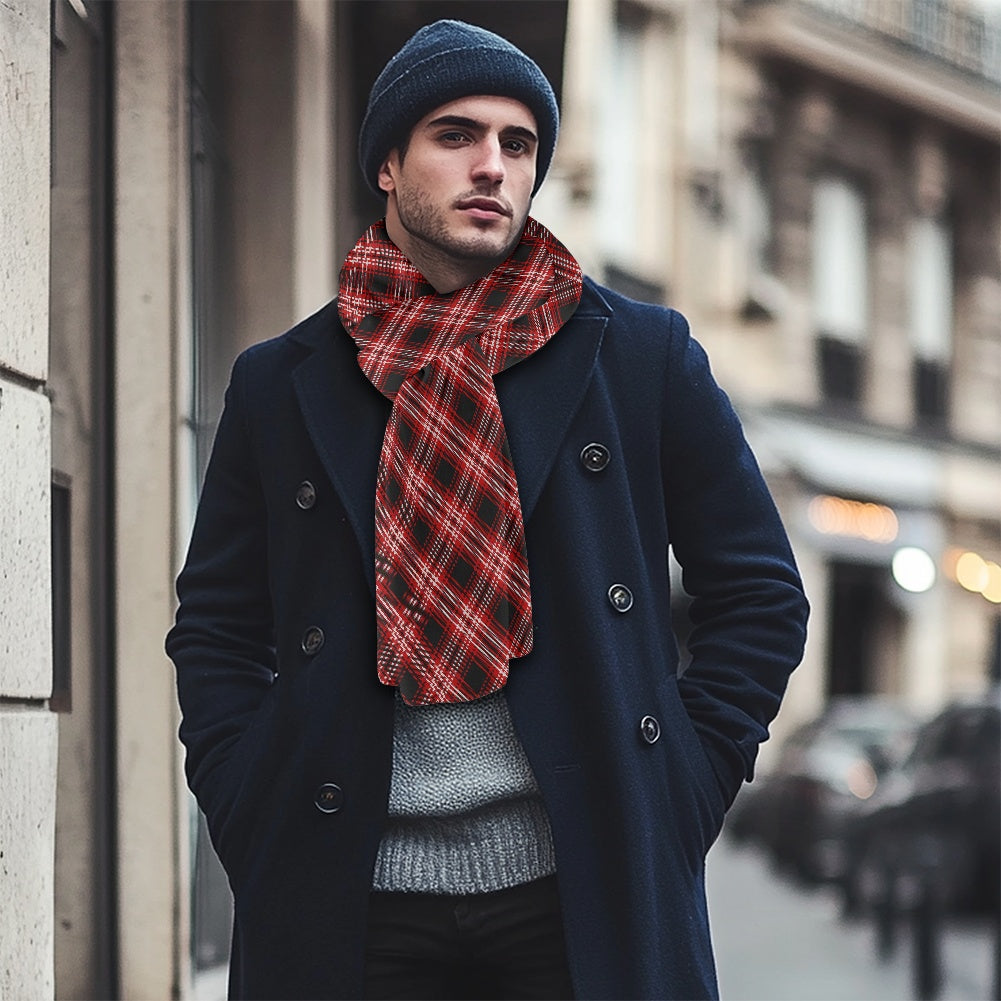 Tweedside District Tartan Fluffy scarf