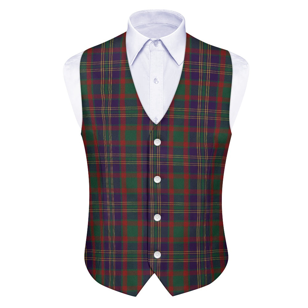 Irish County Cork Tartan Waistcoat