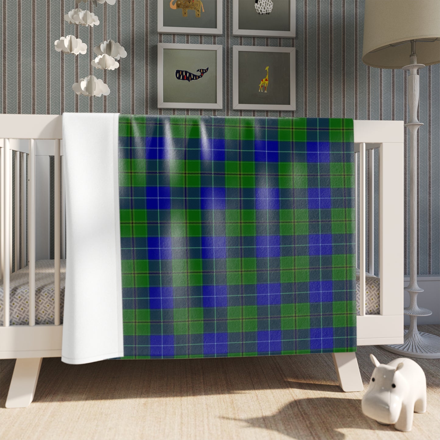 Clan MacClurg Tartan Throw Blanket