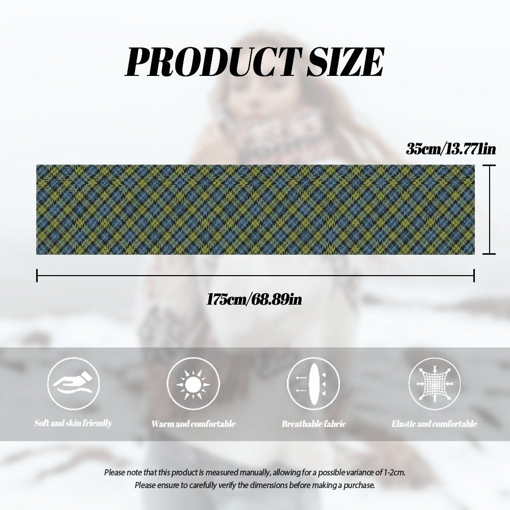 Clan Campbell Tartan Fluffy scarf