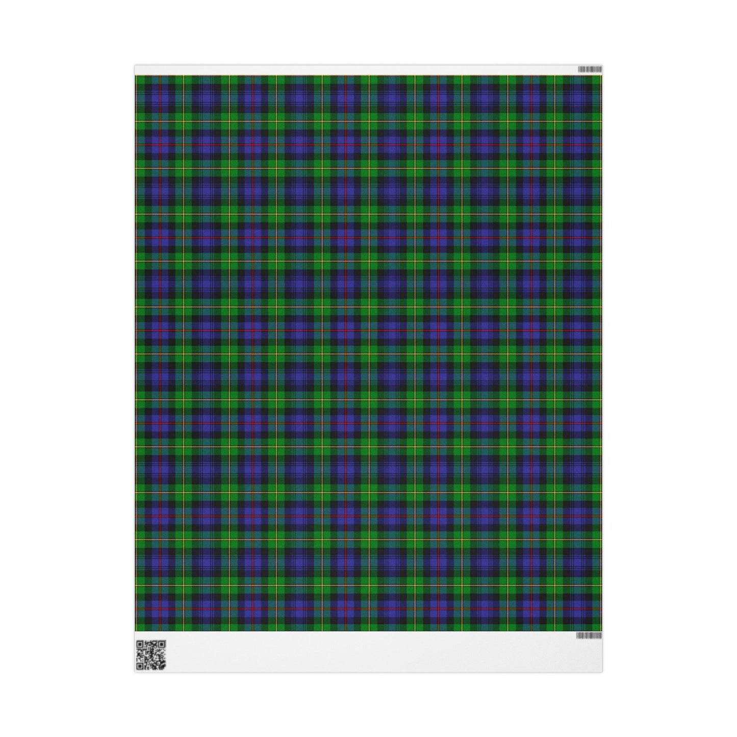 Clan Baillie Tartan Wrapping Papers