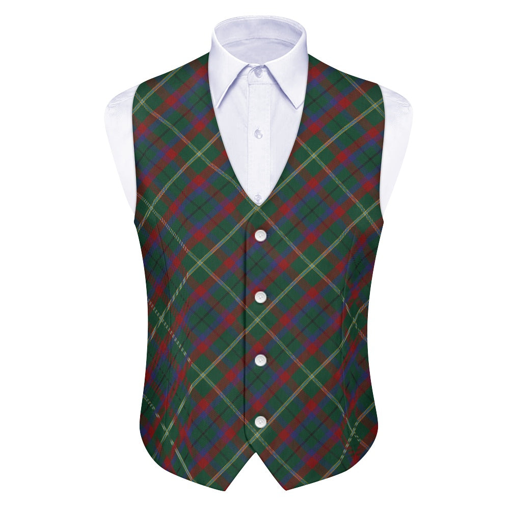 Irish County Mayo Tartan Waistcoat
