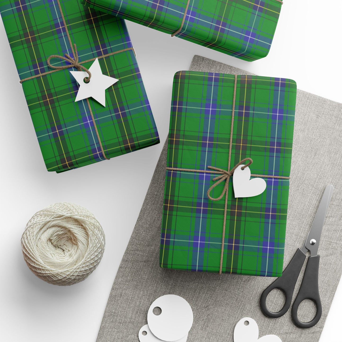Clan Henderson Tartan Wrapping Papers