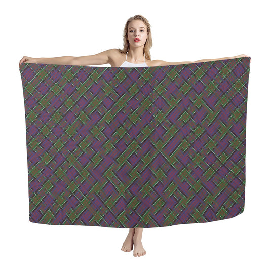 Clan MacDonald of Clanranald Tartan Chiffon Scarf
