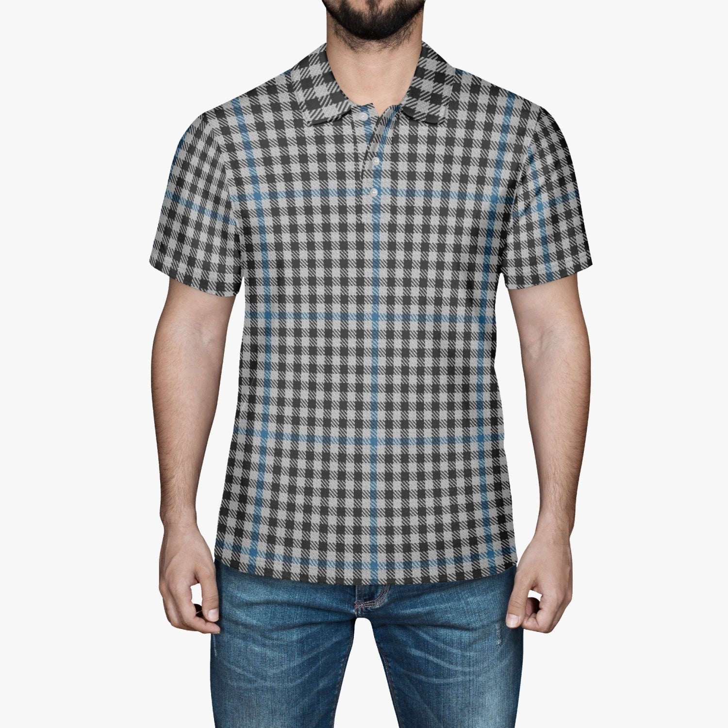 Clan Gladstone Tartan Polo Shirt