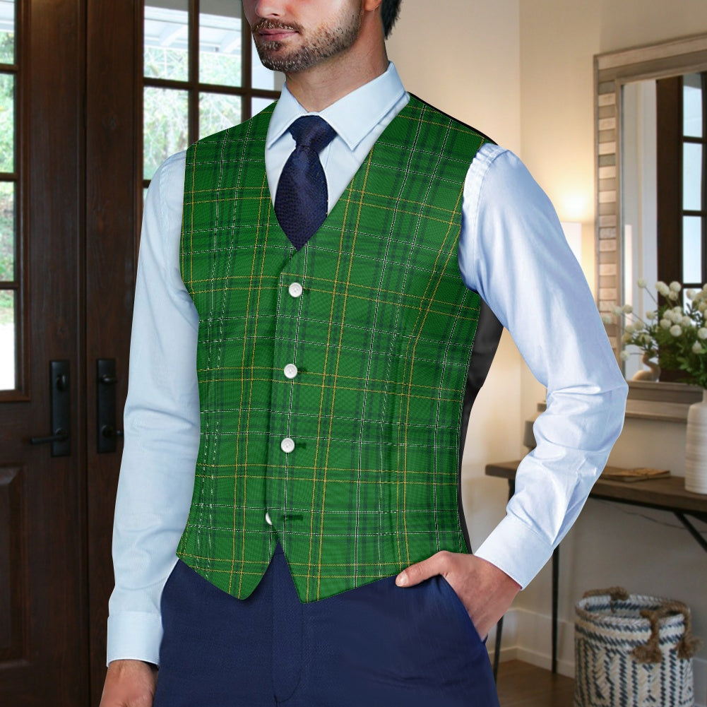 Irish County Wexford Tartan Waistcoat