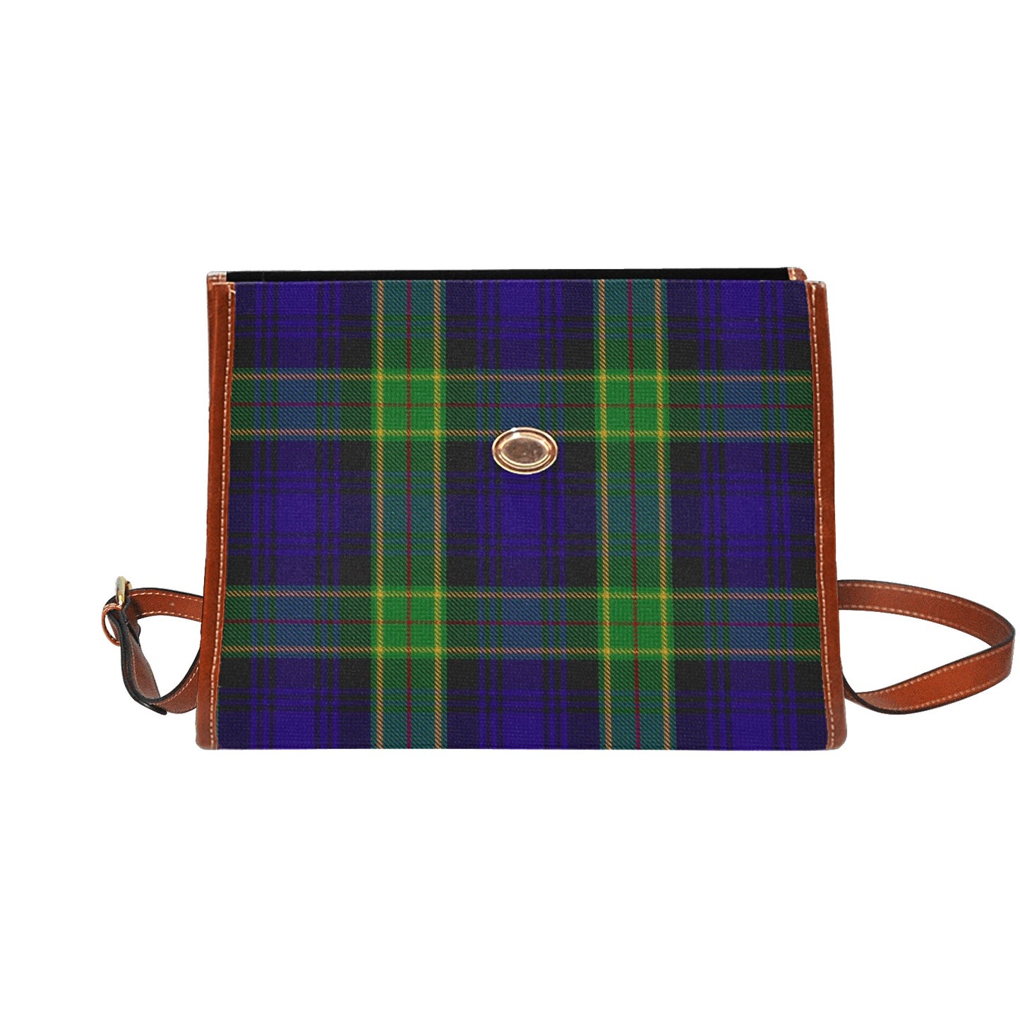 Clan Barnes Tartan Waterproof Canvas Handbag