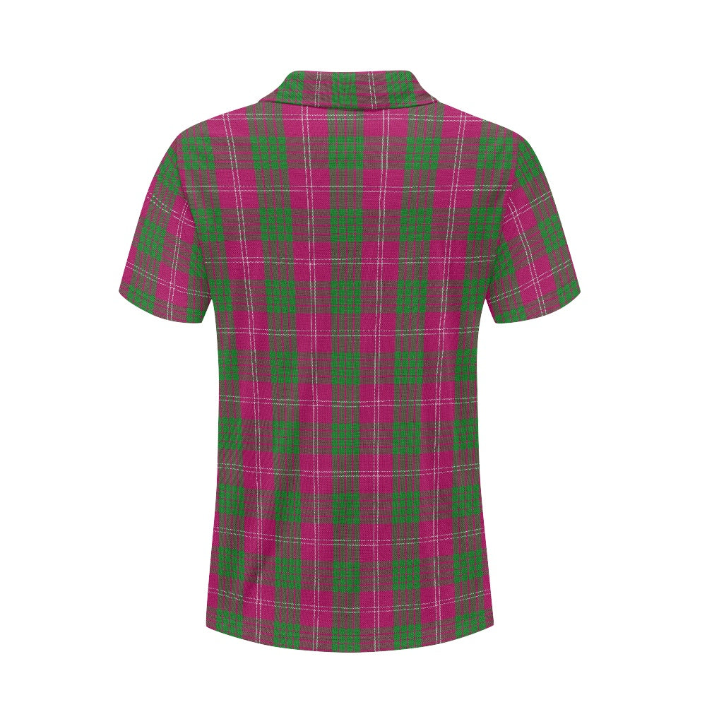 Clan Crawford Tartan Polo Shirt