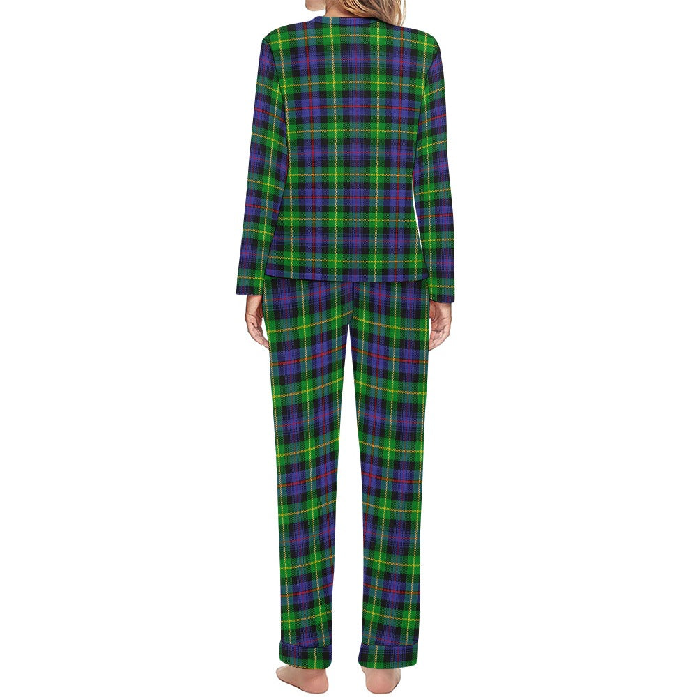 Clan Farquharson Tartan Women's Pajama Set