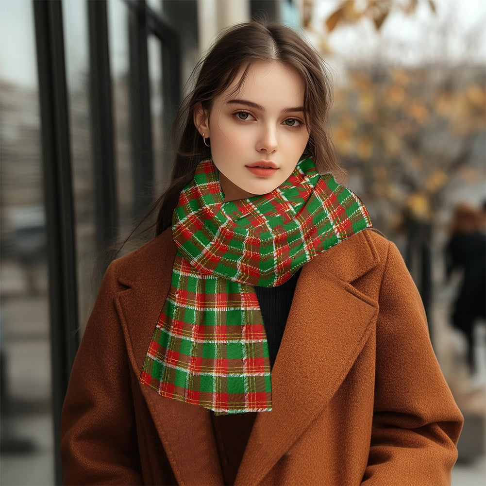 Clan Brisbane Tartan Fluffy scarf