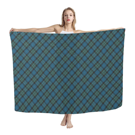 Clan MacKay Ancient Tartan Bias Chiffon Scarf