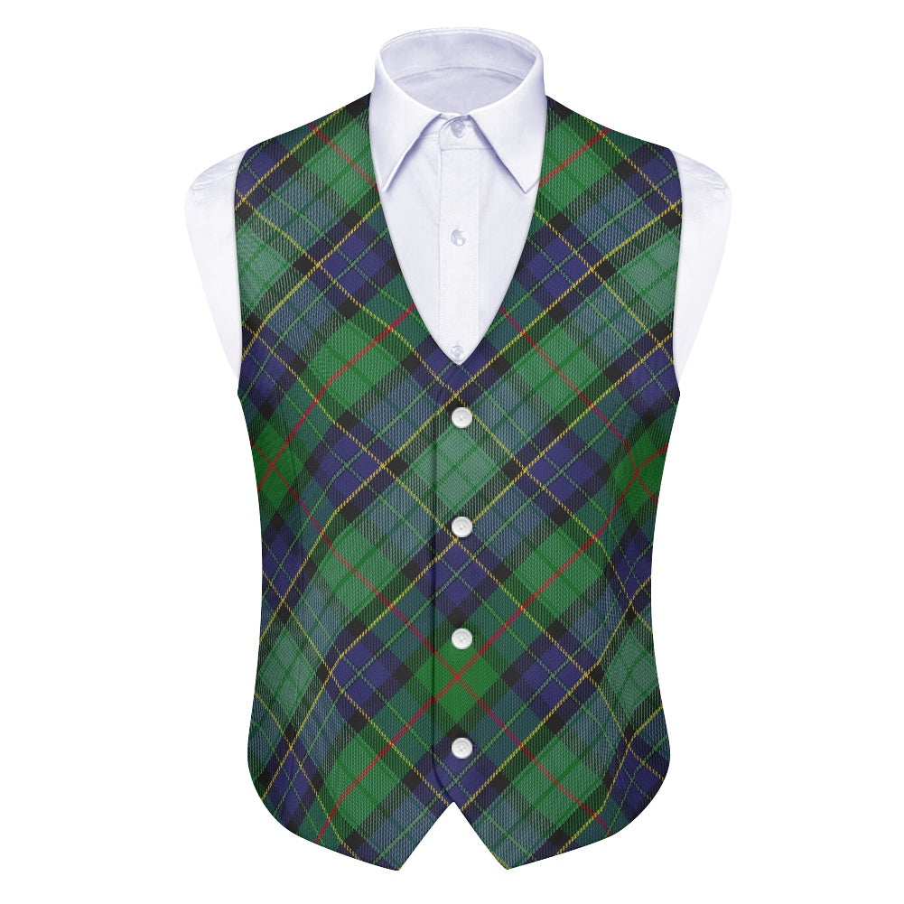 Irish Province Leinster Tartan Waistcoat