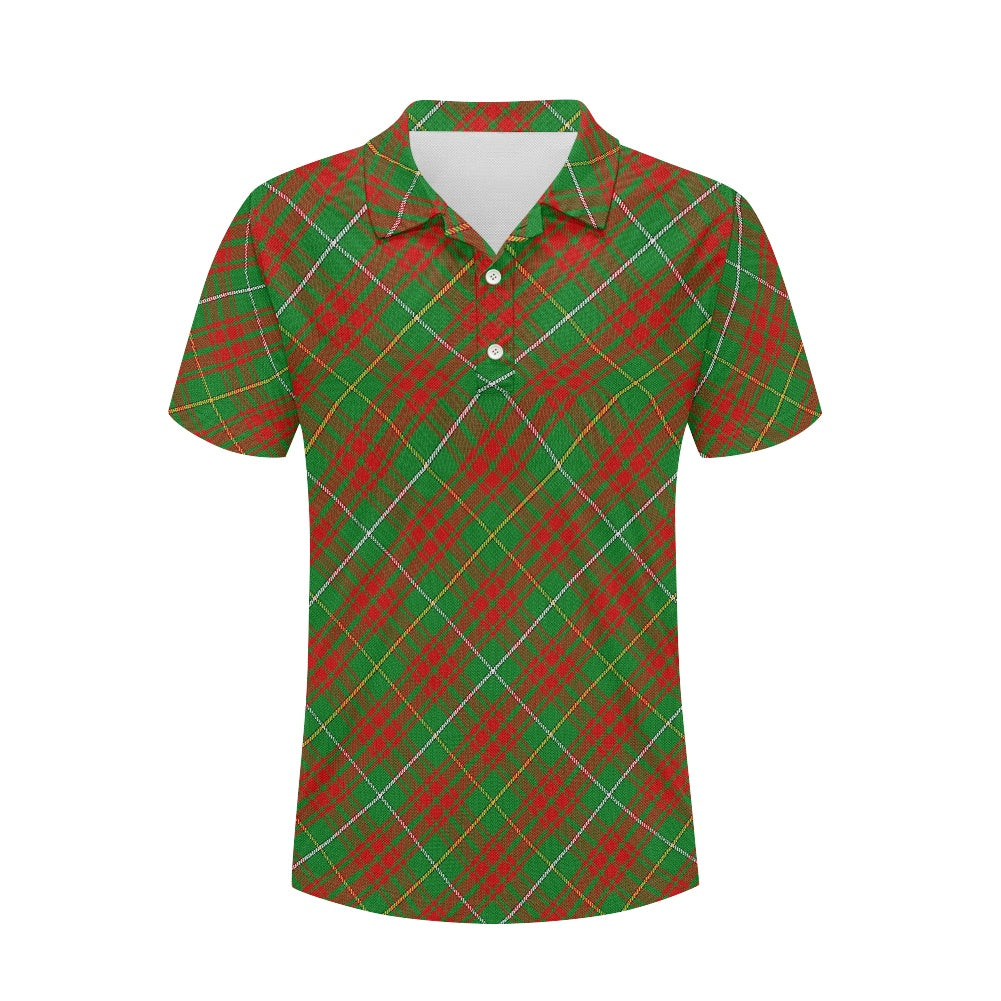 Clan Bruce Hunting Tartan Polo Shirt