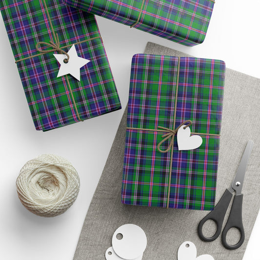 Clan Cooper Tartan Wrapping Papers