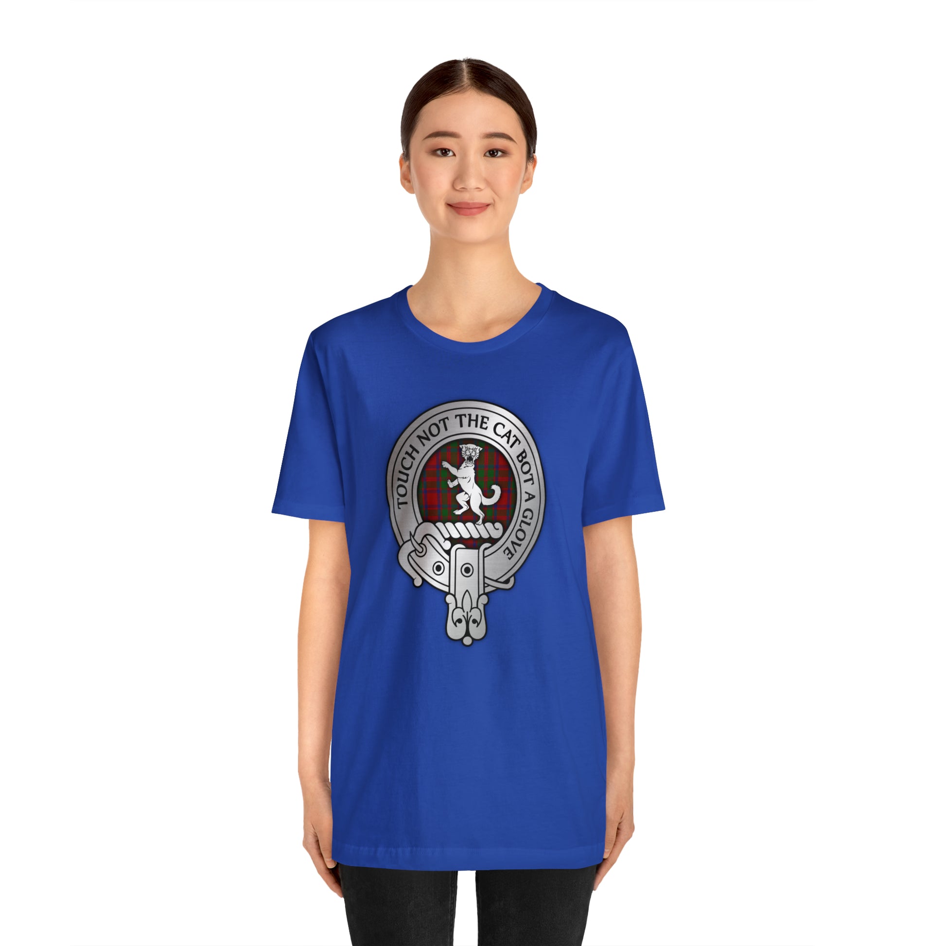 Clan MacIntosh | MacKintosh Crest & Tartan | Unisex T-Shirt