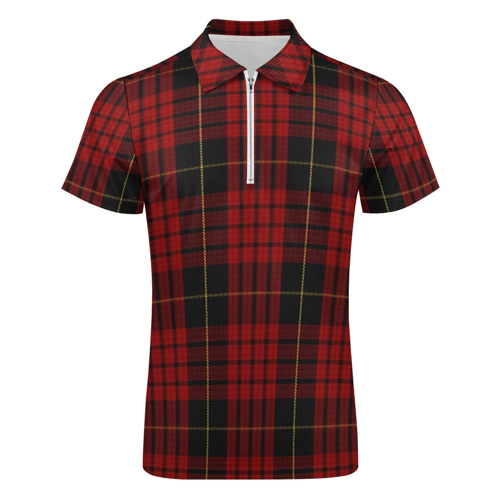 Clan MacQueen Tartan Short sleeve polo shirt