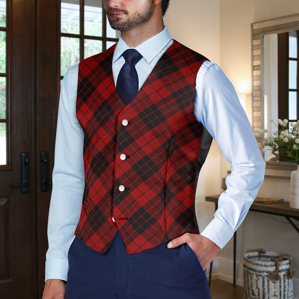 Clan MacLeod of Raasay Tartan Suit vest jacket